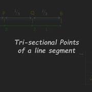 Trisectional Points Of A Line Segment Coordinate Geometry TG Grade 10 Math Khan Academy