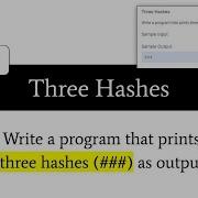 Python Programming Tutorial Printing Three Hashes Pythonprogramming Pythoncode Coding
