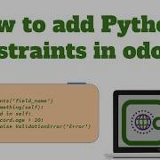 How To Add Python Constraints Model Constraints Api Constraints