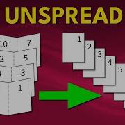 InDesign Script PDF Unspread