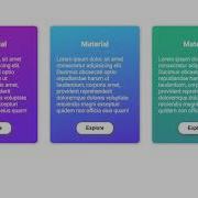 How To Design Material UI Cards Using HTML And CSS