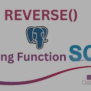 REVERSE Scalar String Function In SQL