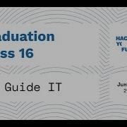 Graduation Class 16 Presentations Demo