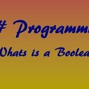 C Tutorial What Is A Boolean