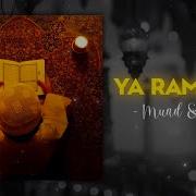 1 Hour Ya Ramadan Muad Firas Vocals Only Long Version Aesthetic