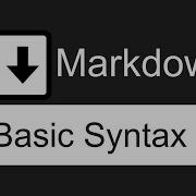 Базовый синтаксис Markdown
