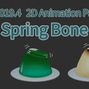 Unity 2D Animation Spring Bone Jelly And Pudding