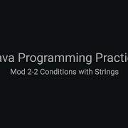 Java Practice Examples Module 2 2 Comparing Strings