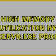 High Memory Utilization By Sqlservr Exe Process 2 Solutions