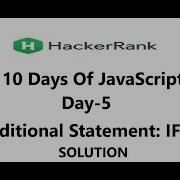 Conditional Statements IF ELSE SOLUTION II HackerRank Solution Of JavaScript II Day 7