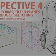 PERSPECTIVE Pt 4 Rounding Forms Angled Planes And Product Skeches