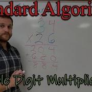 Standard Algorithm Multiplication Double Digit Times Double Digit
