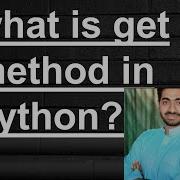 What Is Get Method In Python Cgi Programming