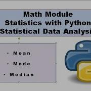 Python Math Module Statistics Fundamentals Statistical Data Analysis In Python