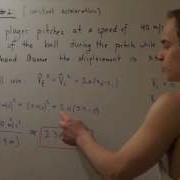 Motion Under Constant Acceleration Example 2