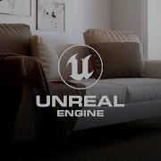 Unreal Engine 5 Lumen Living Room Kitchen