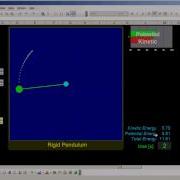 An Animated Gravitational Pendulum In Excel