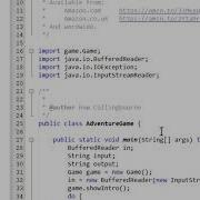 Programming A Java Text Adventure The Game Structure