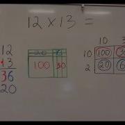 2 X 2 Digit Multiplication Using The Standard Old School Algorithm Part I