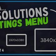 Make A Resolution Menu In Godot 4 Resolution Settings Menu
