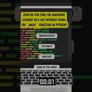 Python Trivia 176 Shorts Datascience Python Pythonprogramming