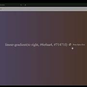 Gradient Generator With Source Code