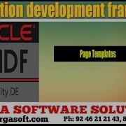 Application Development Framework ADF Page Templates Part 3