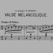 Vladimir Rebikov Valse Mélancolique
