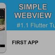 FLUTTER Tutorial Simple WEBVIEW First App The Complete Flutter Beginner S Course 01