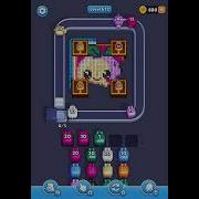 Pixel Flow Level 672 Solution Walkthrough