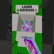 LASER DEFENSE MONTAGEM TOMADA In Minecraft Shorts