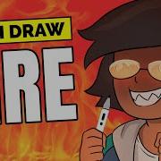 How To Draw FIRE Digitally 2 Methods