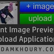Instant Preview For Image Upload Applications JavaScript Tutorial