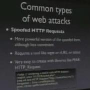 CERIAS Security Real World Web Application Security 2 6