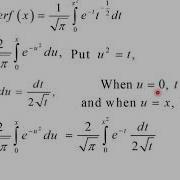 Lecture No 3 ERROR FUNCTION INTEGRAL CALCULUS