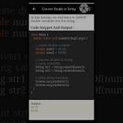 Java Program To Convert Double To String Java Javaprogramming DoubletoString Youtubeshortsvideo