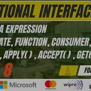 Functional Interface Consumer Supplier Function And Predicate Interface With Example Java Fever