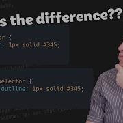 CSS Outline Vs Border Differences Advantages And Disadvantages
