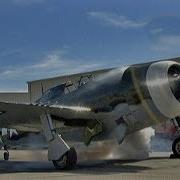 Restored WWII Republic P 47 Thunderbolt Razorback Fighter Flight Demo