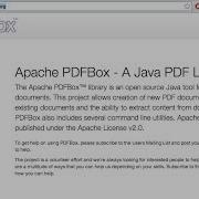 Apache PDFBox A Java PDF Library