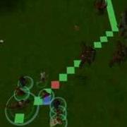 Movement Of Groups Using Flocking