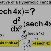 Calculus 2 Hyperbolic Functions 27 Of 57 1st And 2nd Derivative Of Hyperbolic Functions