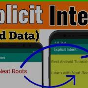 How To Send Data From One Activity To Another Activity Explicit Intent Example