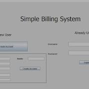 Billing Software Part 1 Rapid Application Development RAD Software Java Swing Intact Abode