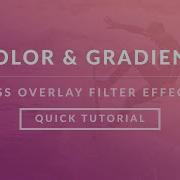 CSS Gradient Color Overlay In Background Image Quick Tutorial