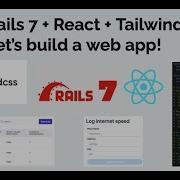 Live Coding Making A Web App In Rails 7 React Tailwindcss