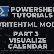 PowerShell Tutorials PSWriteHTML Part 3 Create Web Calendars
