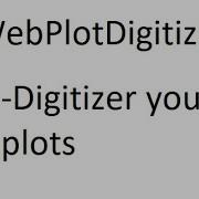 WebPlotDigitizer Tutorial Digitize Your Plots