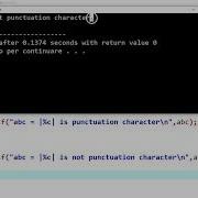 Ispunct Function In C Punctuation Character In C