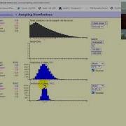 Math 243 Sampling Distribution Of Means Simulation